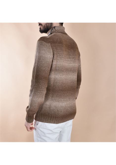 Pull ? col roul? marron Gran Sasso GRAN SASSO | 13868 18900130