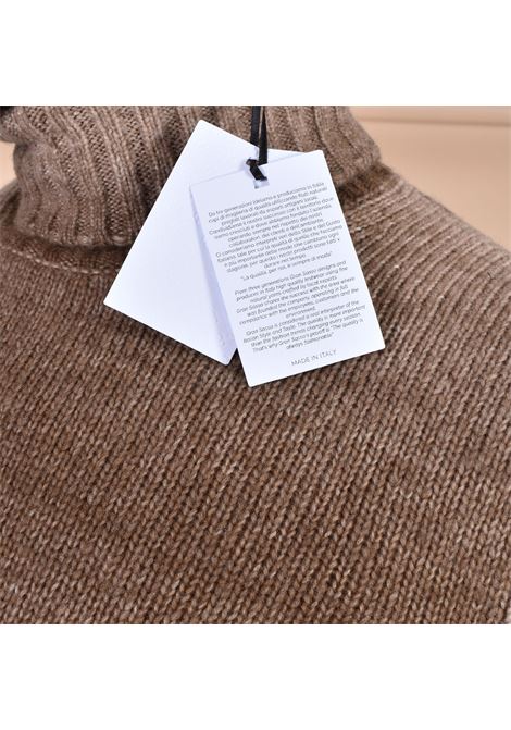 Pull ? col roul? marron Gran Sasso GRAN SASSO | 13868 18900130