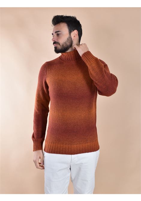 Gran Sasso rust-toned turtleneck sweater GRAN SASSO | 13868 18900360