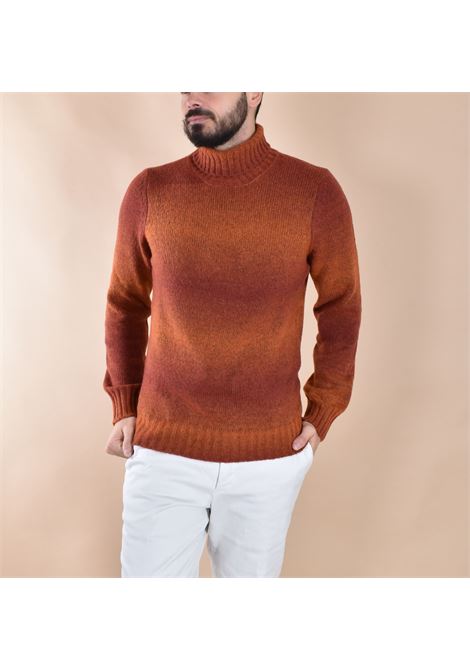 Gran Sasso rust-toned turtleneck sweater GRAN SASSO | 13868 18900360