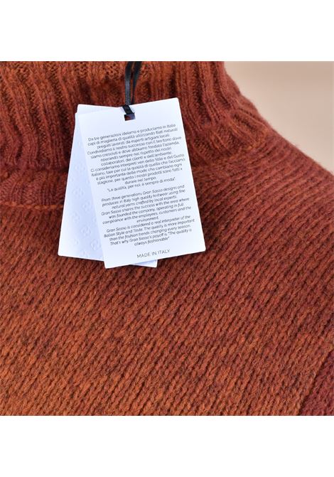Gran Sasso rust-toned turtleneck sweater GRAN SASSO | 13868 18900360