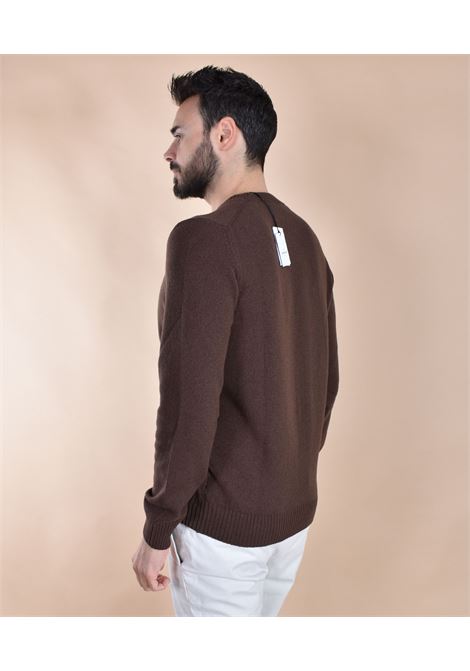 Maglia Gran Sasso marrone girocollo Super Geelong GRAN SASSO | 23131 25012177