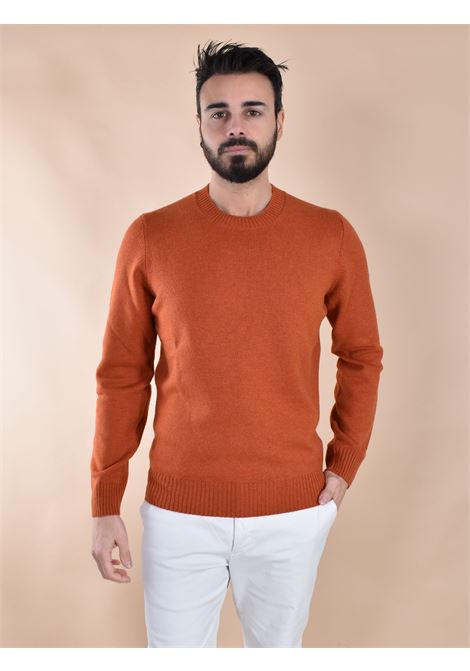 Gran Sasso Rust Crewneck Super Geelong Jersey GRAN SASSO | 23131 25012373