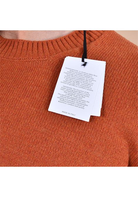 Gran Sasso Rust Crewneck Super Geelong Jersey GRAN SASSO | 23131 25012373