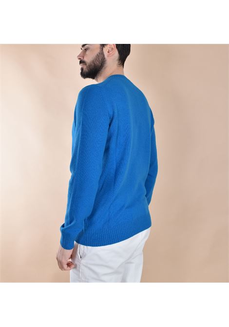 Maillot Gran Sasso bleu ?lectrique ? col rond Super Geelong GRAN SASSO | 23131 25012661