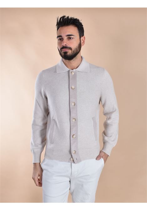 Cardigan chemise Gran Sasso Super Geelong gris glac? GRAN SASSO | 23150 25070054