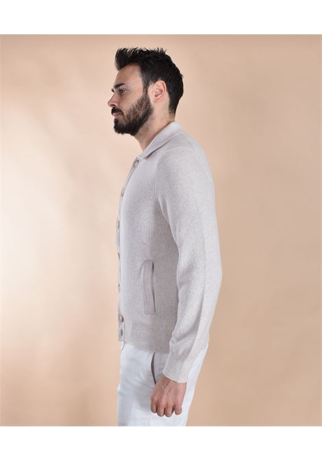 Cardigan chemise Gran Sasso Super Geelong gris glac? GRAN SASSO | 23150 25070054