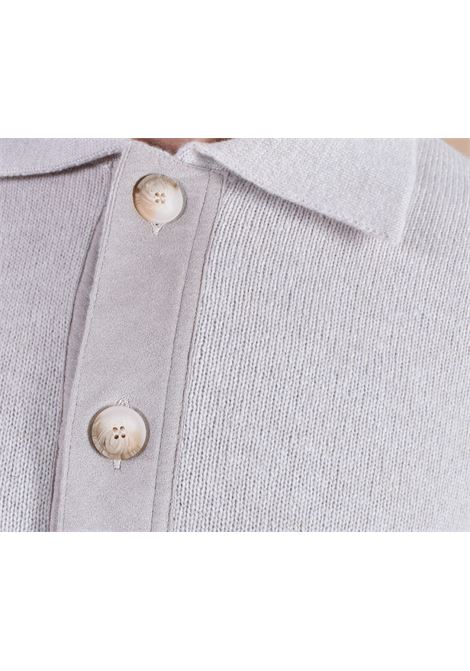 Cardigan chemise Gran Sasso Super Geelong gris glac? GRAN SASSO | 23150 25070054