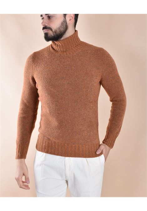 Gran Sasso soft wool turtleneck in rust GRAN SASSO | 23182 24014350
