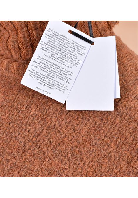 Gran Sasso soft wool turtleneck in rust GRAN SASSO | 23182 24014350