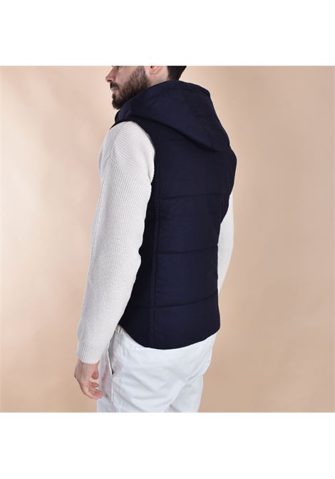 Smanicato Gran Sasso blu cappuccio Sartorial GRAN SASSO | 23192 51303598