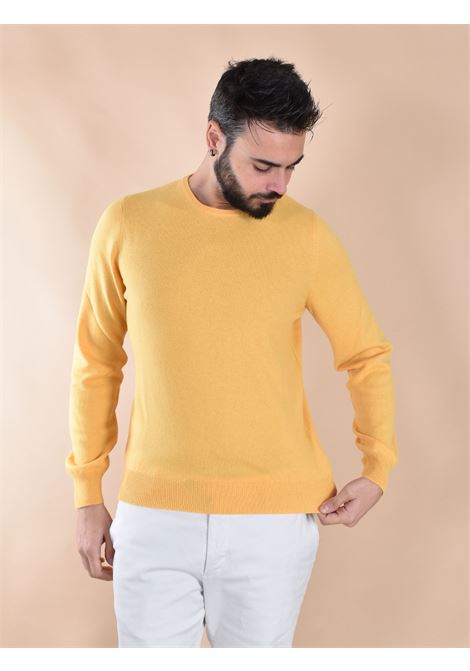 Gran Sasso yellow cashmere wool sweater GRAN SASSO | 55159 19699319