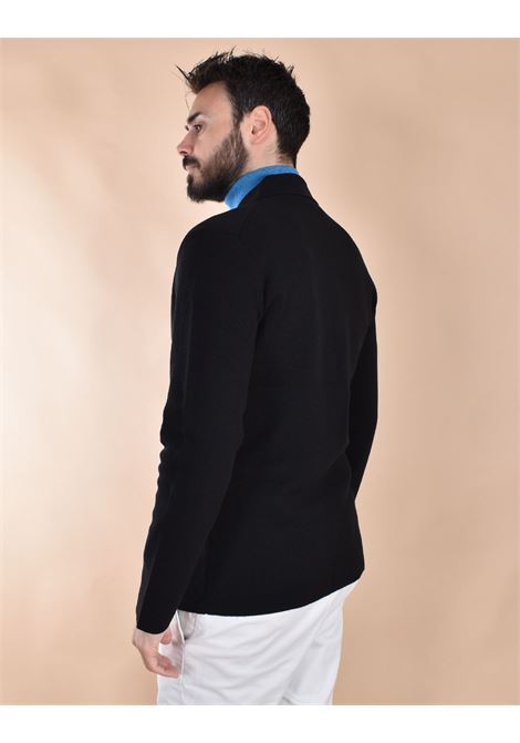 Gran Sasso extrafeiner Merinowoll-Strickjacke in Schwarz GRAN SASSO | 57125 14402099