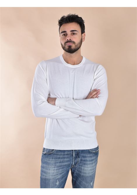 Pull fin en laine cachemire blanche Gran Sasso GRAN SASSO | 57167 34790100