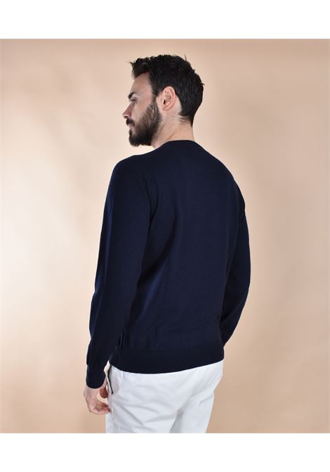 Gran Sasso d?nner blauer Woll-Kaschmirpullover GRAN SASSO | 57167 34790415