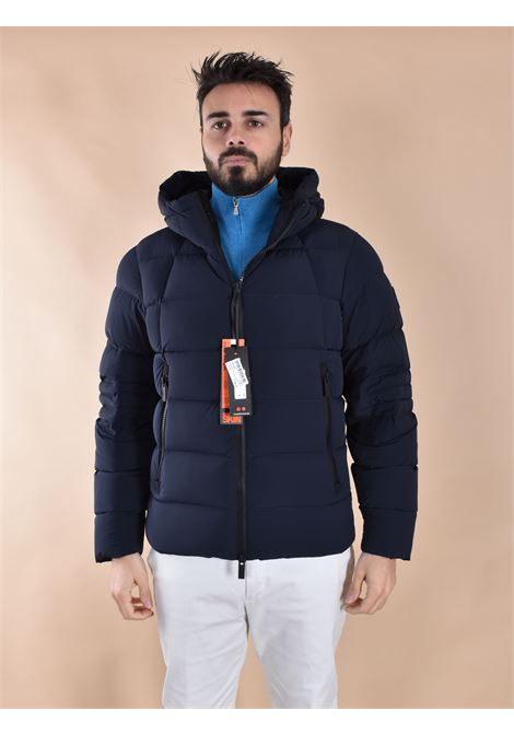 Heskimo puffer jacket in blue bistretch HèSKIMO | 44001801