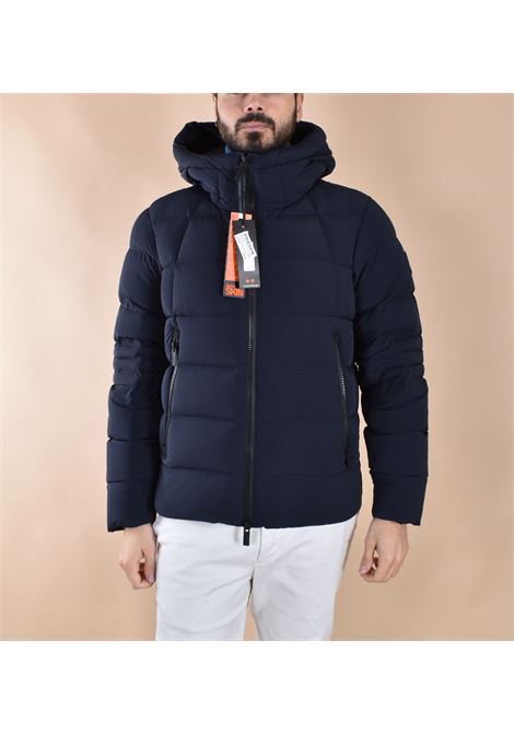 Heskimo puffer jacket in blue bistretch HèSKIMO | 44001801
