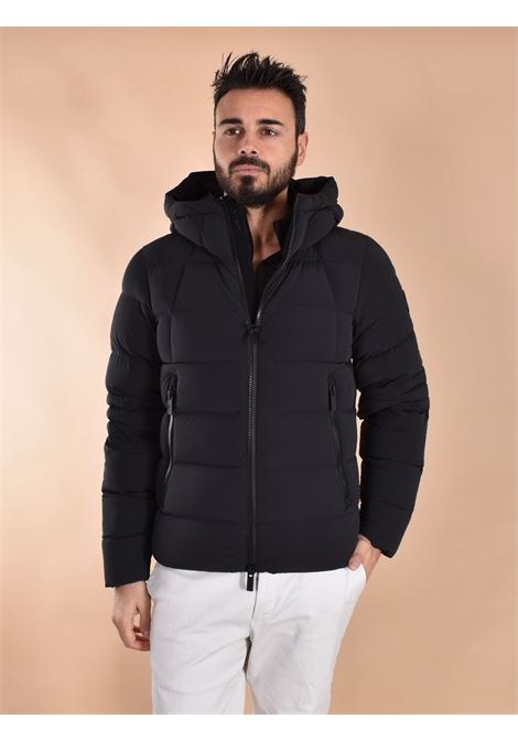 Black Heskimo Puffer Bistretch Down Jacket HèSKIMO | 44001802