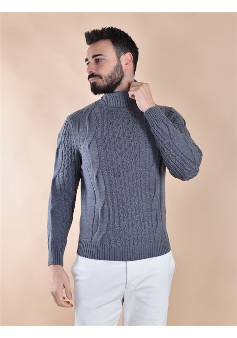 Dolcevita Luigi Gentile trecce grigio LUIGI GENTILE | 119104