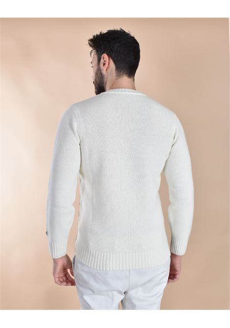 Maglia Mc2 Saint Barth Courmayeur  bianca logo MC2 SAINT BARTH | 0049510