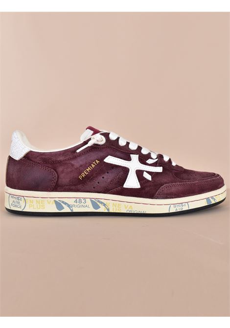 Scarpe Sneakers Premiata bskt Clay 7707 bordeaux PREMIATA | BSKCLAY7707