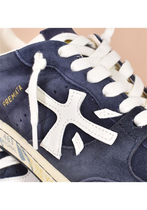 Scarpe Sneakers Premiata bskt Clay 7708 blu PREMIATA | BSKCLAY7708