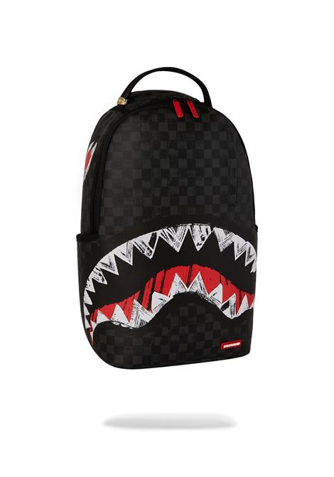 Zaino Sprayground scribble shark nero SPRAYGROUND | B710201