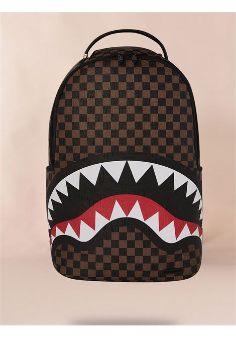 Zaino Sprayground marrone check 2 emboss SPRAYGROUND | B82321