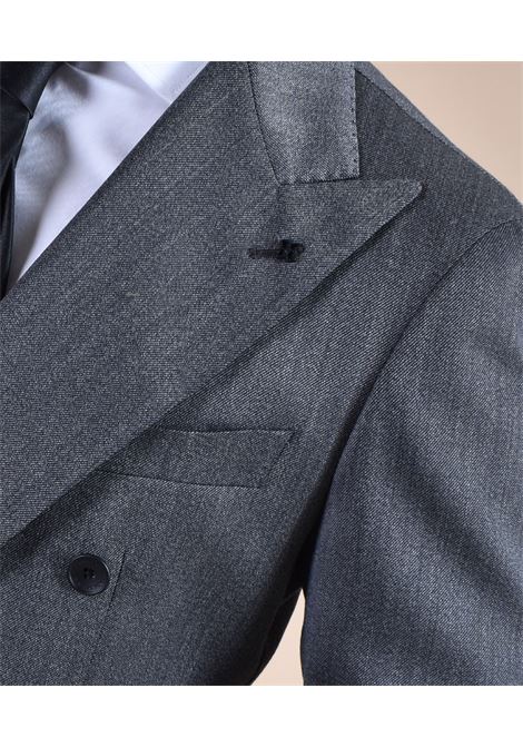 Abito Tagliatore invernale doppiopetto grigio nero TAGLIATORE | 2SVS20B11 060107N3014