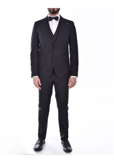 Abito Formale Uomo Nero Abito Smoking Uomo Pezzi YOUTHUP Nero