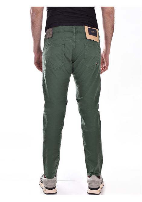 Pantalone Incotex 5 tasche verde - INCOTEX - Vectory uomo