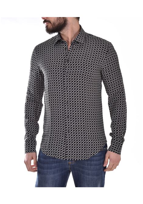 Camicia Patrizia Pepe nera viscosa generic - PATRIZIA PEPE - Vectory uomo