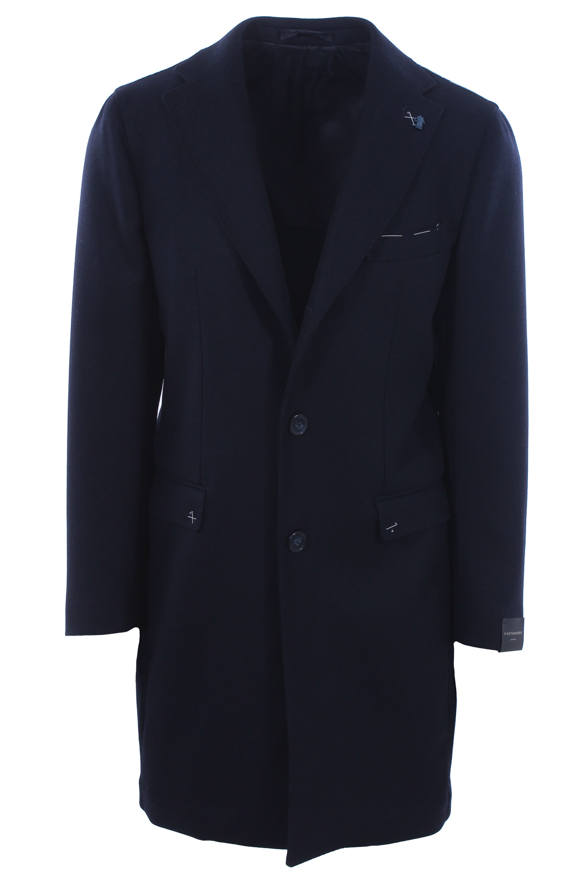 Cappotto in panno di lana double