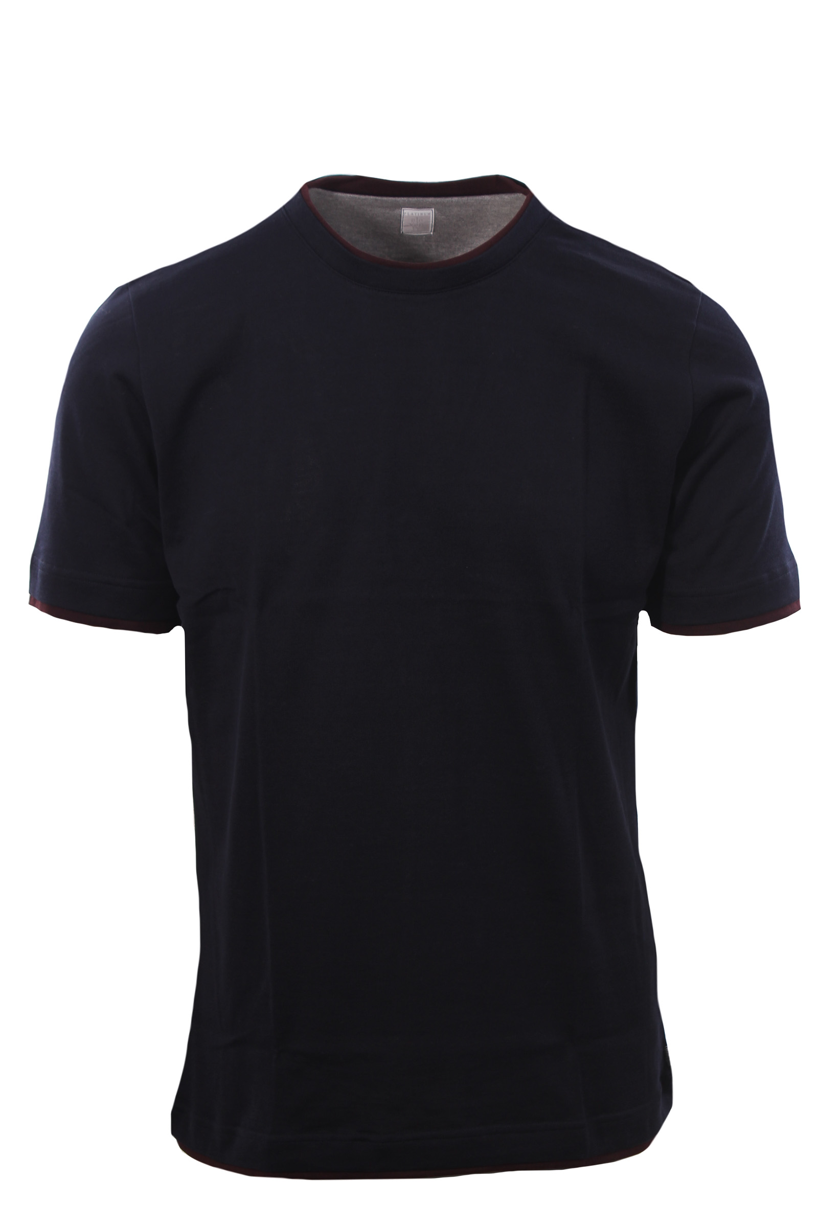 T-shirt effetto doppio capo