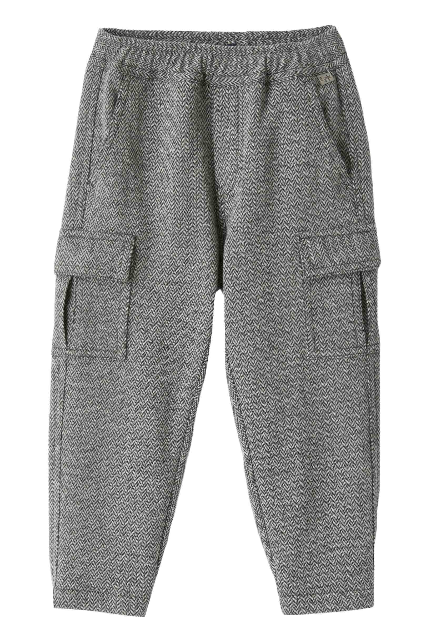 pantalone cargo in cotone