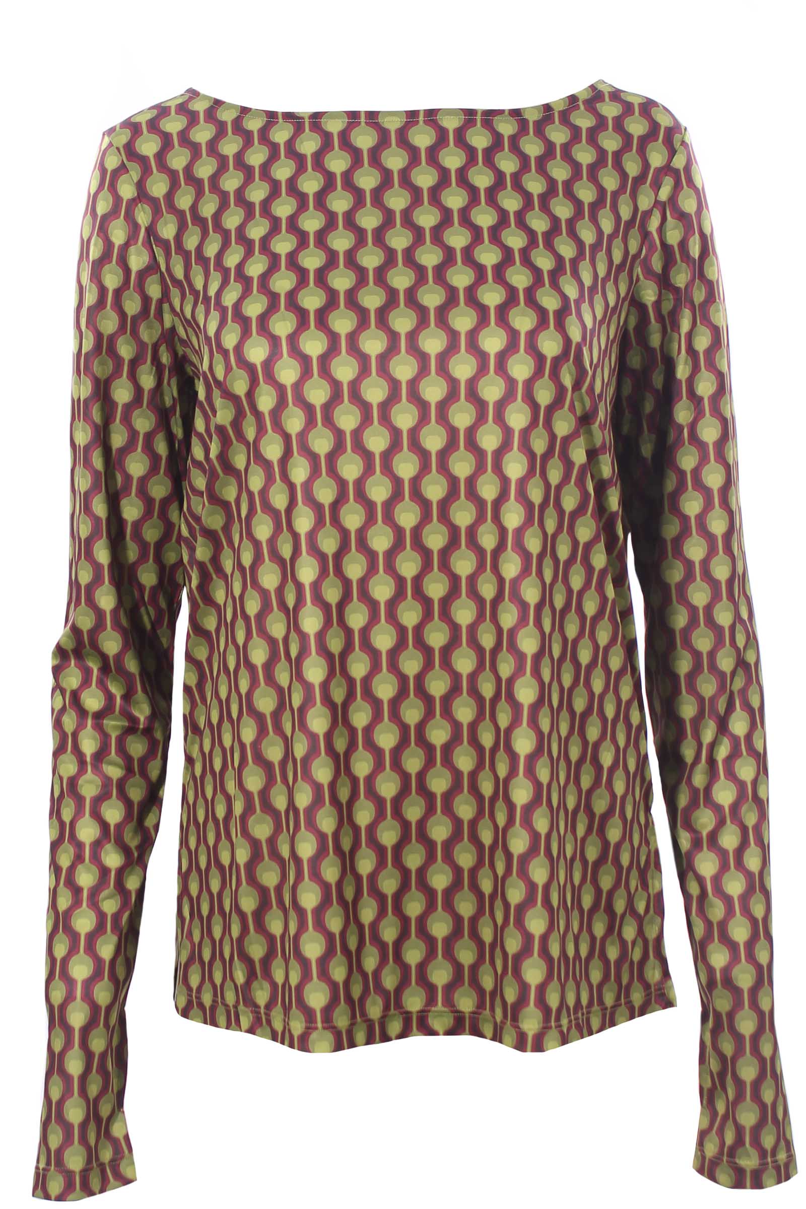 T-shirt frieze print in jersey stampato