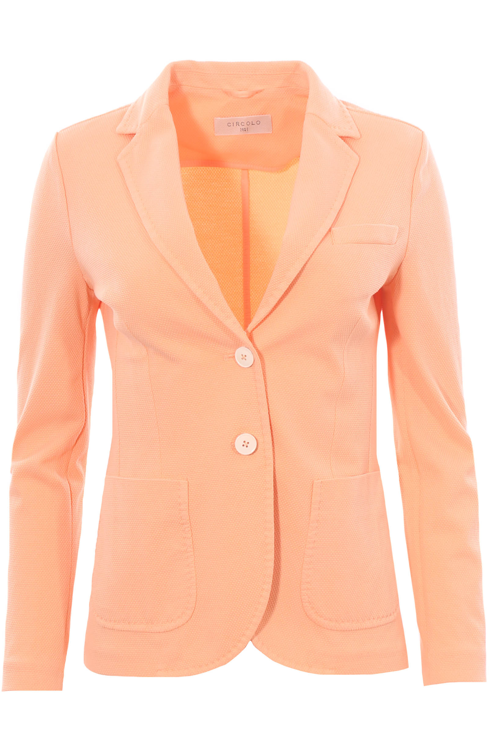 Giacca monopetto in oxford