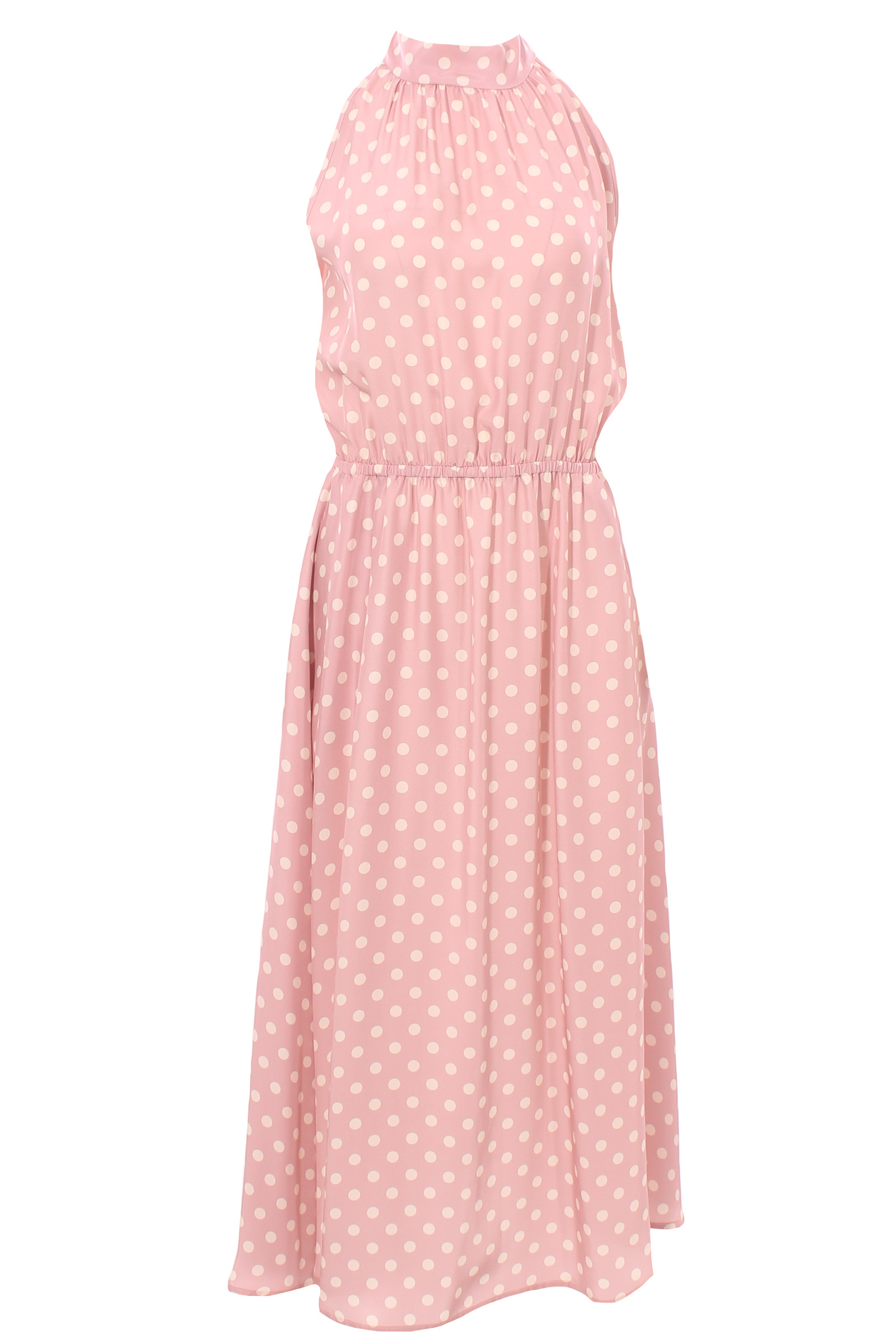 Abito longuette in seta