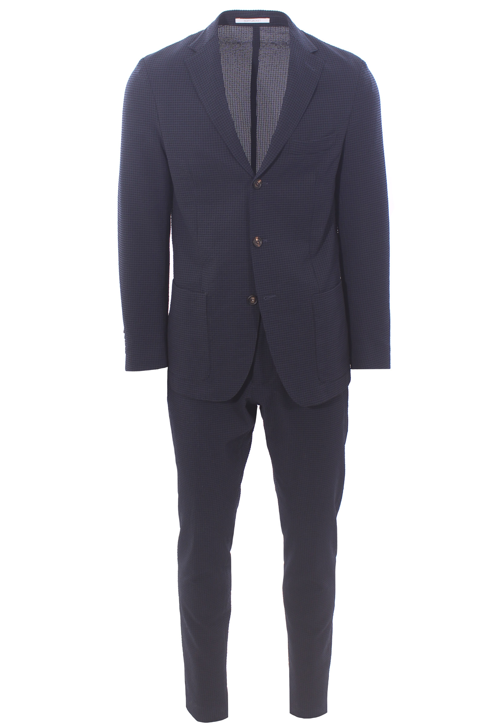 soft seersucker suit - ELEVENTY - Virno