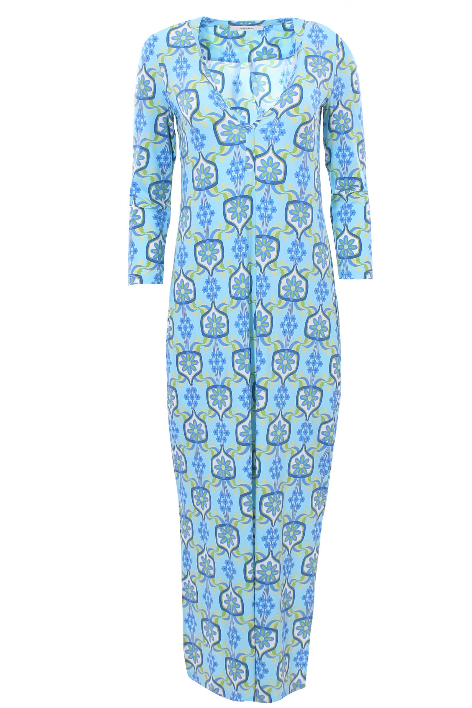 Abito caftano lungo marigo in jersey