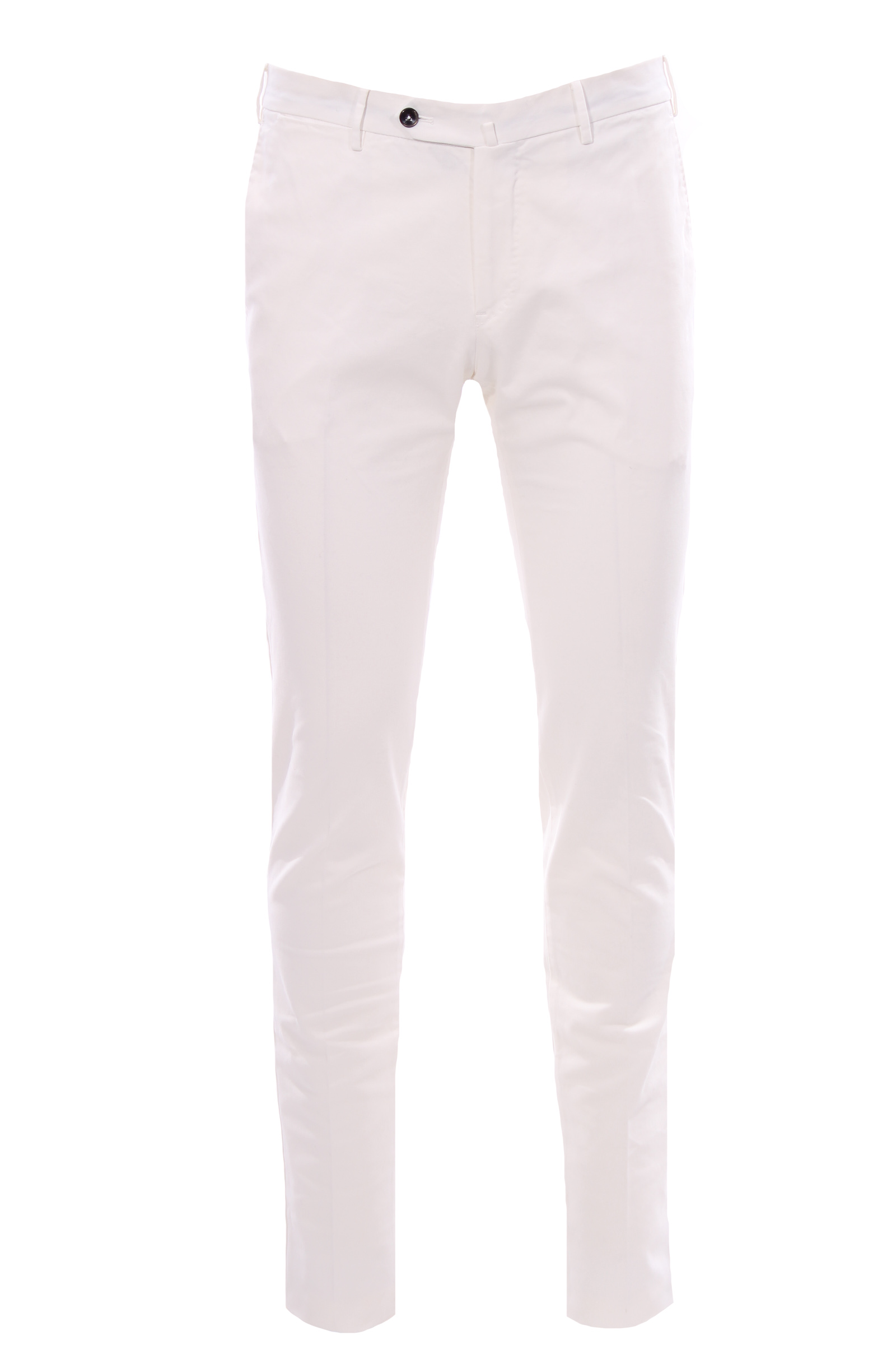 Pantalone in cotone stretch delavè