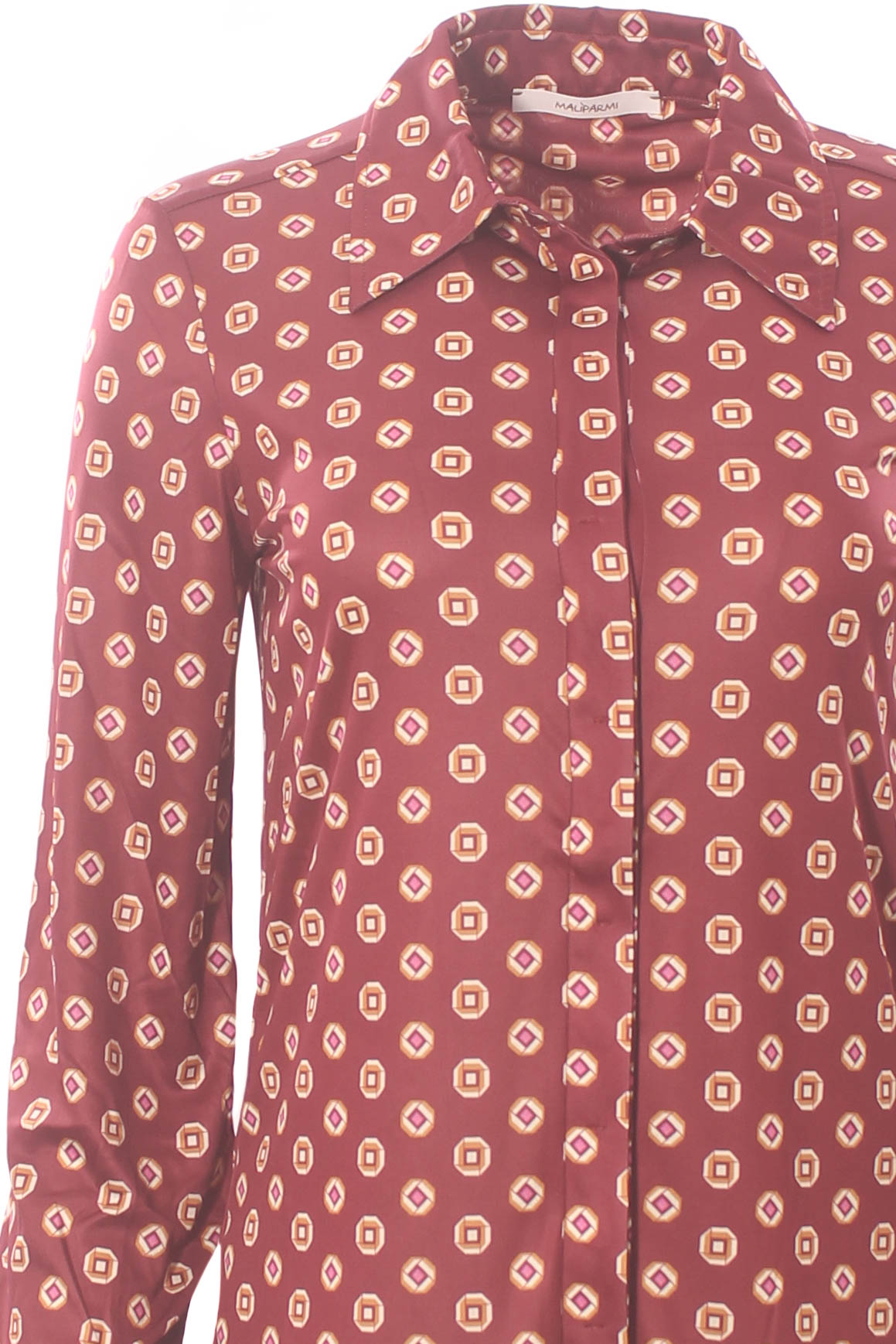 Camicia Donna Con Maniche A Pipistrello – Bandiera Del Mali, Scollo Profondo, Tessuto Leggero 100% Poliestere, Taglie S-XXL