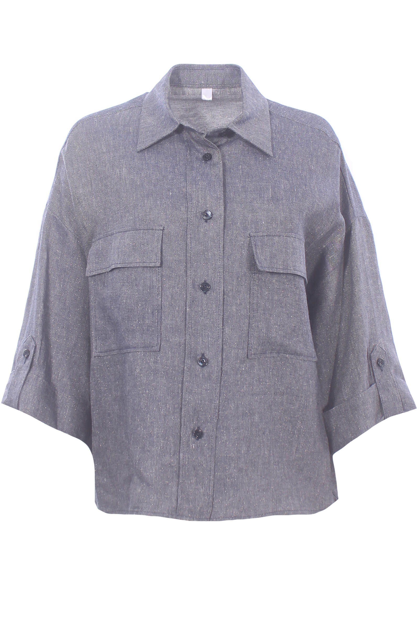 Camicia in lino lame'