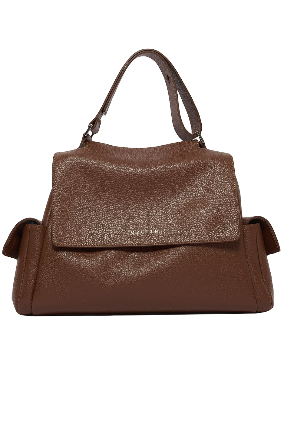 Borsa sveva sense cargo media a mano in pelle con tracolla