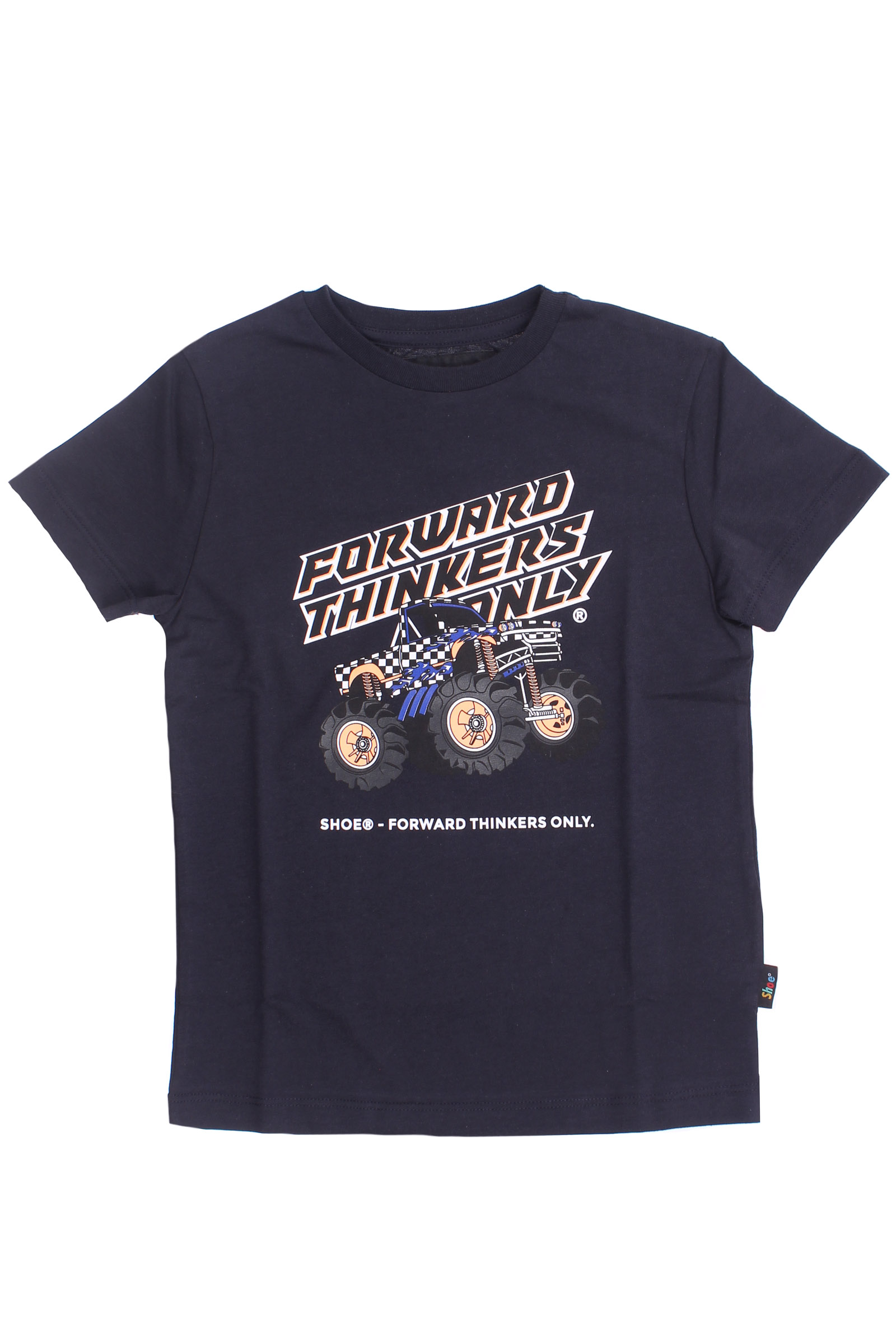 T-shirt macchina in cotone