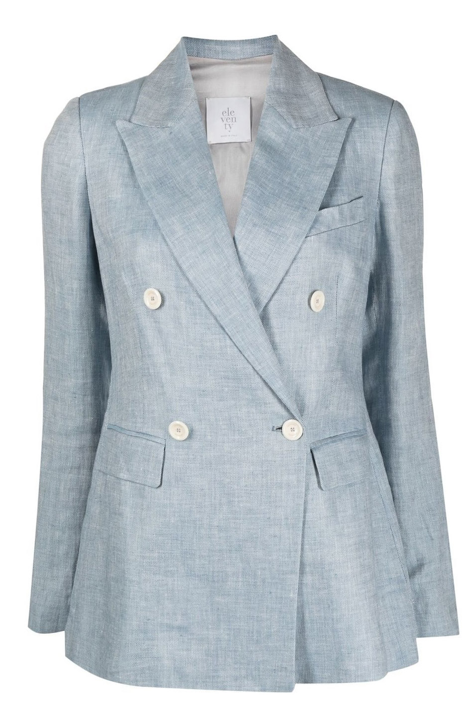 Giacca lunga in lino