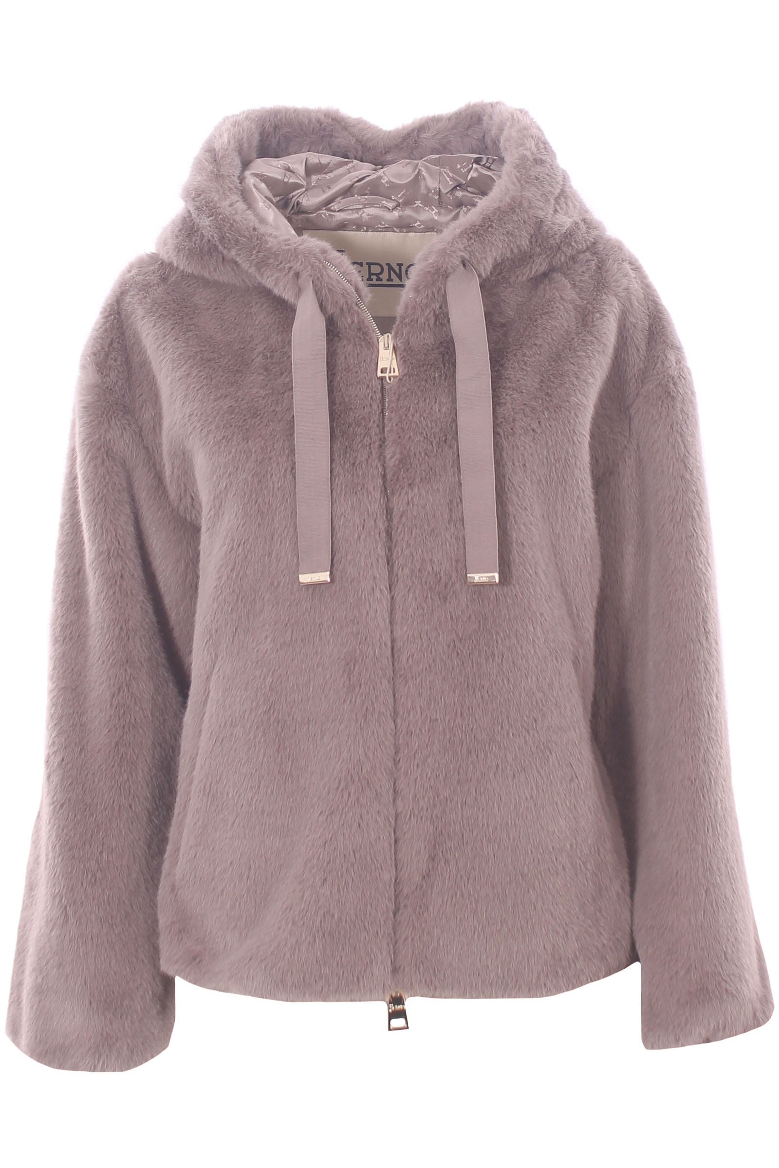 Giubbino in faux mink fur