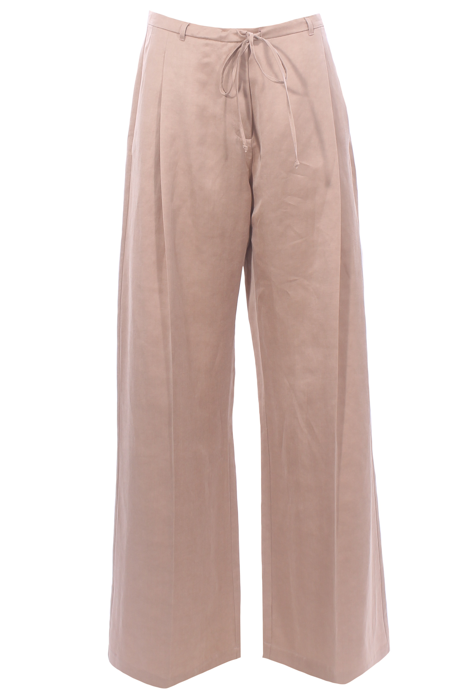 Pantalone lino cupro