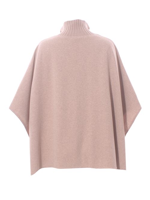 Mantella in jersey di lana ANNA SERAVALLI | S2129590037