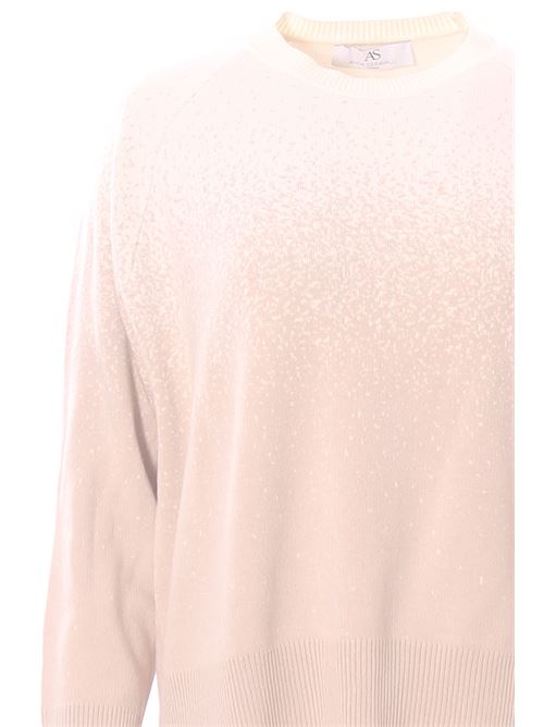 Wool viscose crew neck ANNA SERAVALLI | S2160003C016005